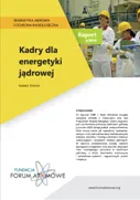Okładka raportu „Kadry dla energetyki jądrowej” z cyklu „Energetyka jądrowa i ochrona radiologiczna”, Raport 1/2010