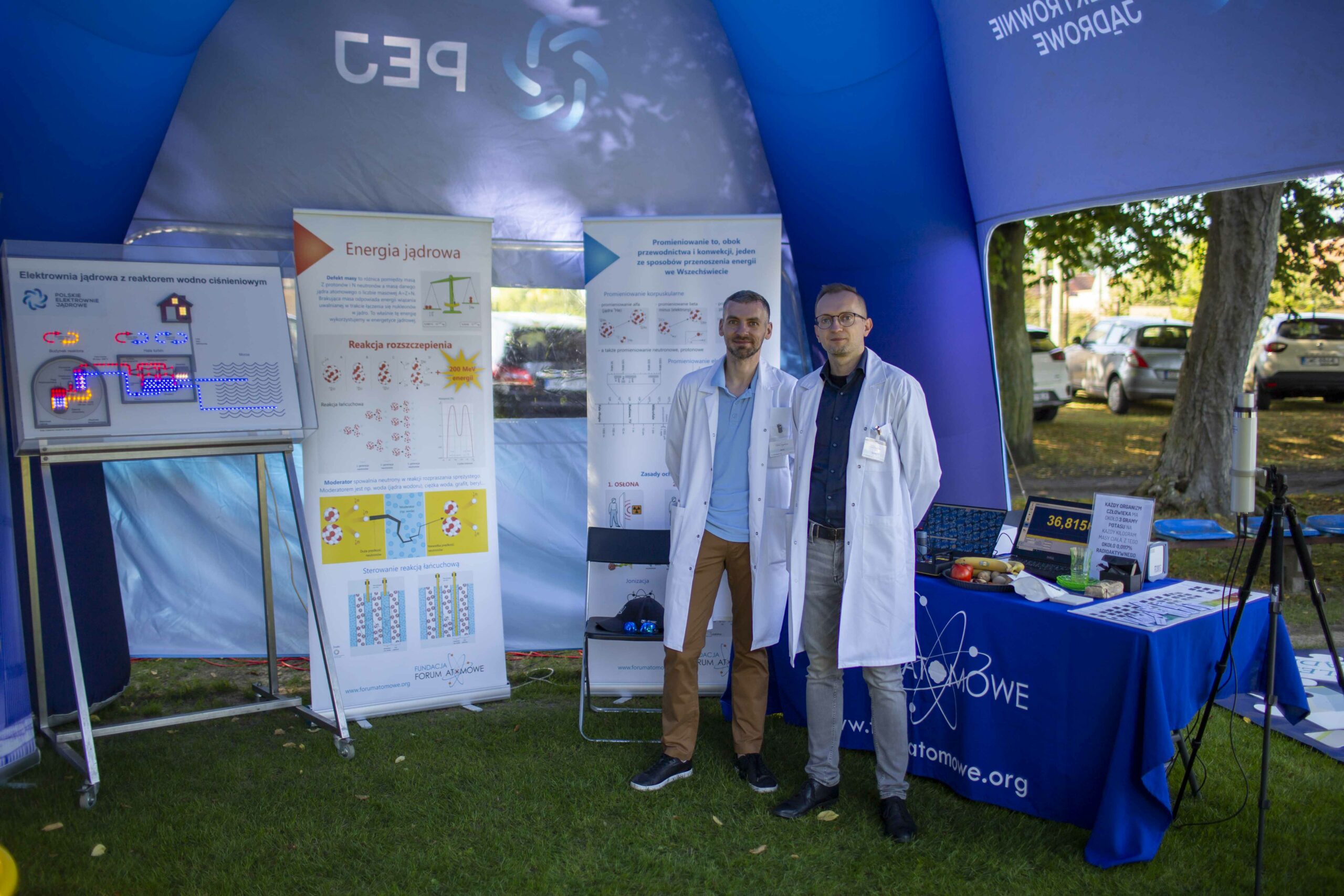 Atom i święto plonów. Fundacja FORUM ATOMOWE na Dożynkach w Choczewie